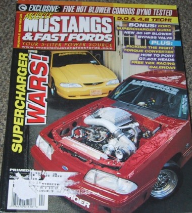 MUSCLE MUSTANGS & FAST FORDS 2000 APRIL - 302 FUTURA